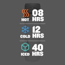 Stanley - Garrafa The Quick Flip Go de 24 onças, Polar