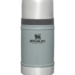 Stanley - Jarra de comida clássica lendária de 24 onças, prata Hammertone