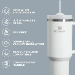 Stanley - Quencher H2.0 Tumbler with Handle and Straw 30 Oz