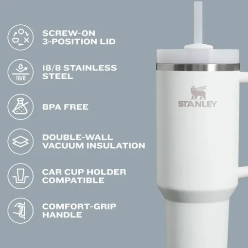 Stanley - Quencher H2.0 Tumbler with Handle and Straw 30 Oz