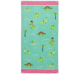 Stephen Joseph - Beach And Bath Towels Dino
