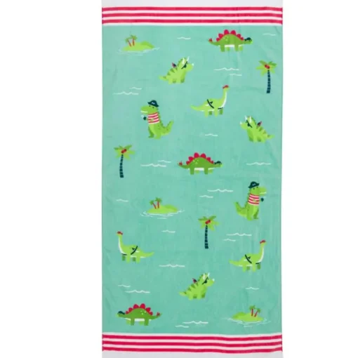 Stephen Joseph - Beach And Bath Towels Dino