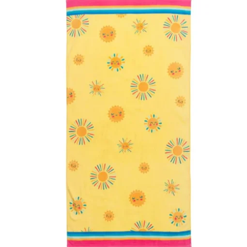 Stephen Joseph - Beach And Bath Towels Sunshine