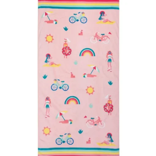Stephen Joseph - Beach And Bath Towels Beach Day