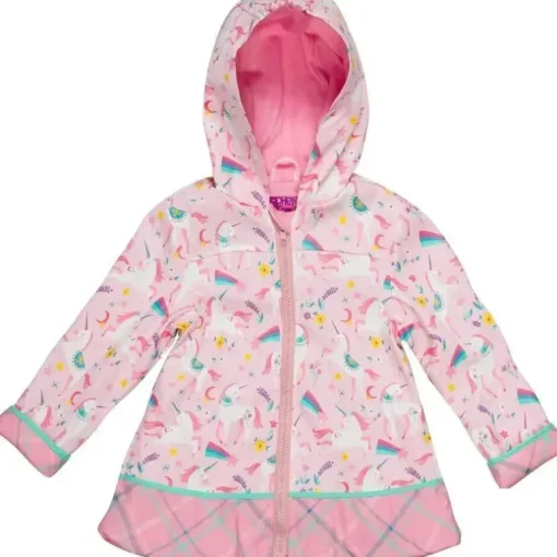 Stephen Joseph - capa de chuva, unicórnio rosa (tamanho 6/6X)