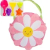 Stephen Joseph - Conjunto de sacolas de praia e brinquedos de areia, flor