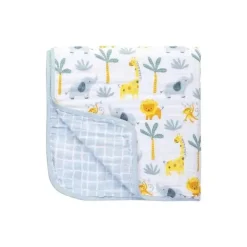 Stephen Joseph - Conjunto de cobertor de musselina 2Pk Zoo