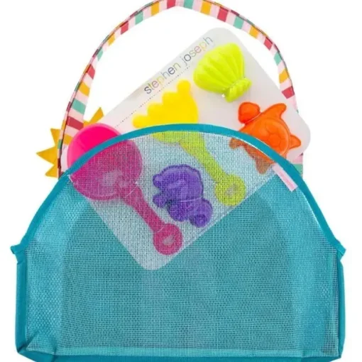 Stephen Joseph - conjunto de brinquedos de praia e areia, arco-íris