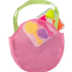 Stephen Joseph - Conjunto de sacolas de praia e brinquedos de areia, flor