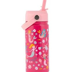 Stephen Joseph - Insulated Stainless Steel Bottle With Handle Mermaid