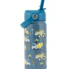 Stephen Joseph - Insulated Stainless Steel Bottle With Handle Construction