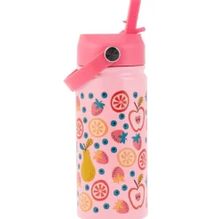 Stephen Joseph - Insulated Stainless Steel Bottle With Handle Fruit