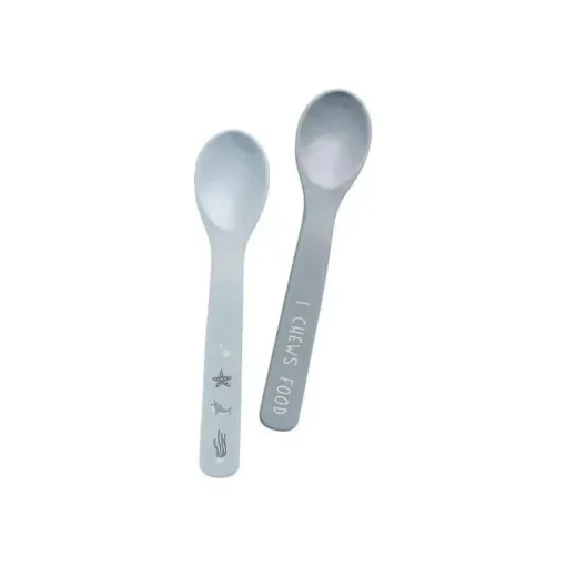 Stephen Joseph 100% silicone colheres de bebê, tubarão