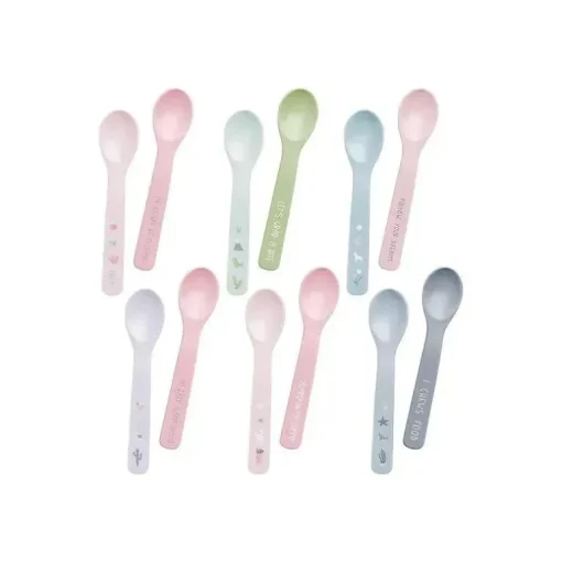 Stephen Joseph 100% silicone colheres de bebê, unicórnio