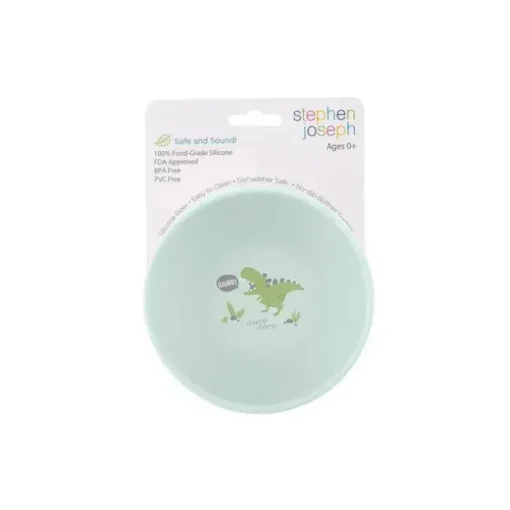 Stephen Joseph - Tigelas de Silicone, Dino