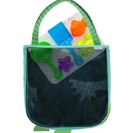 Stephen Joseph - Totes de praia e conjunto de brinquedos de areia, Dino Pirate
