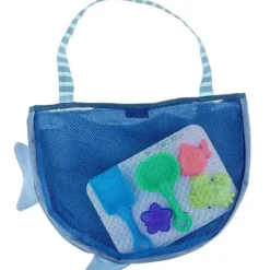 Stephen Joseph - Totes de praia e conjunto de brinquedos de areia, Tubarão
