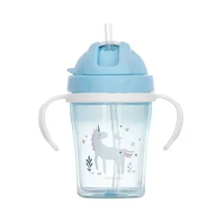 Stephen Joseph Sippy Cups para crianças com palha, unicórnio