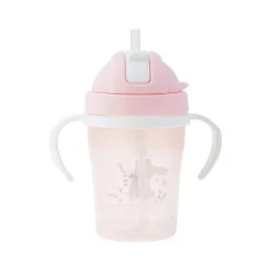 Stephen Joseph Sippy Cups para crianças com palha, coelho