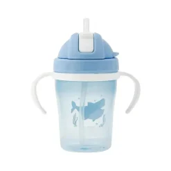 Stephen Joseph Sippy Cups para crianças com palha, tubarão