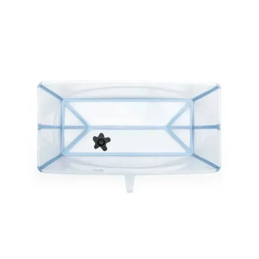 Stokke® - Banho Flexi® | Conjunto de banheira dobrável para bebê, azul oceano