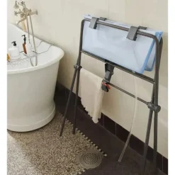 Stokke® - Banho Flexi® | Conjunto de banheira dobrável para bebê, azul oceano