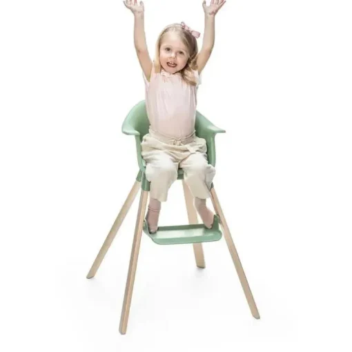 Stokke - Cadeira alta Clikk, verde trevo