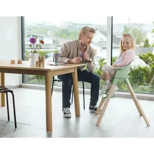 Stokke - Cadeira alta Clikk, verde trevo