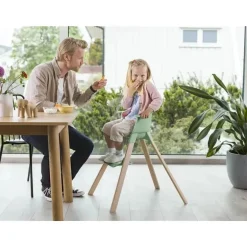 Stokke - Cadeira alta Clikk, verde trevo