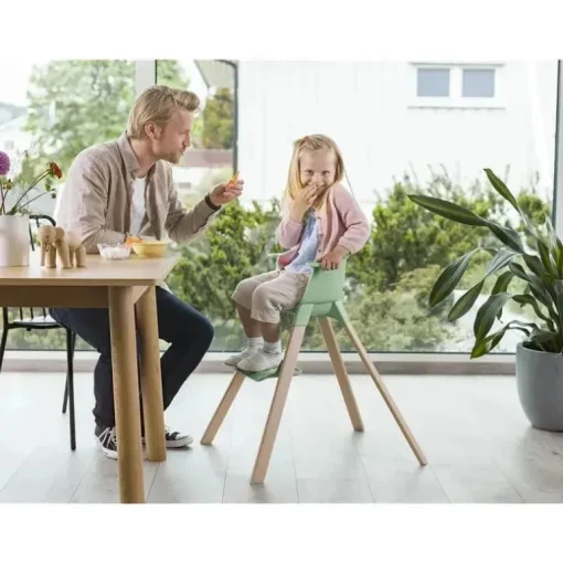 Stokke - Cadeira alta Clikk, verde trevo