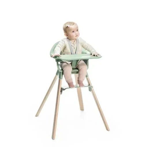 Stokke - Cadeira alta Clikk, verde trevo
