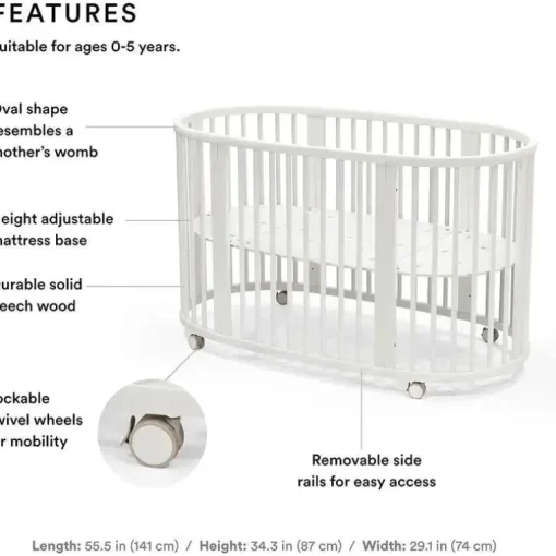 Stokke - Cama Sleepi V3, Branca