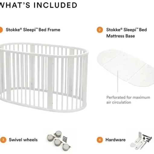 Stokke - Cama Sleepi V3, Branca