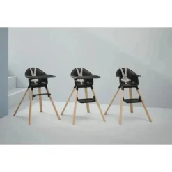 Stokke - Clikk Cadeira Alta, Preto Natural