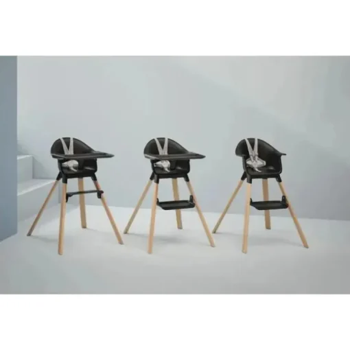 Stokke - Clikk Cadeira Alta, Preto Natural