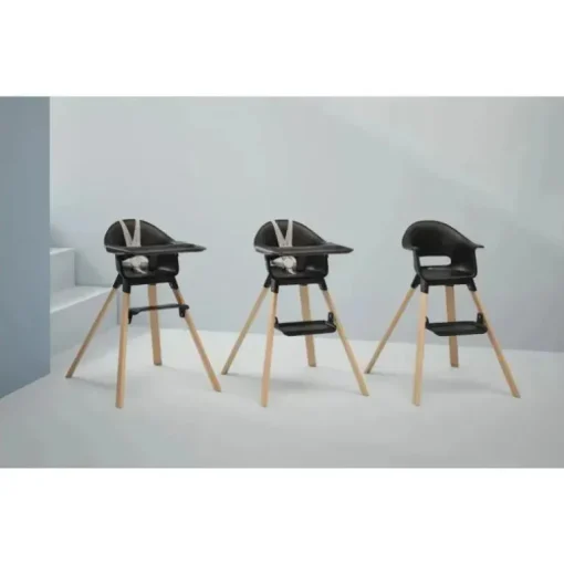 Stokke - Clikk Cadeira Alta, Preto Natural