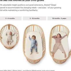 Stokke - Extensão de Cama Sleepi, Natural