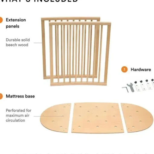 Stokke - Extensão de Cama Sleepi, Natural