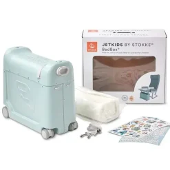 Stokke - Mala Jetkids Bedbox 2.0, Verde Aurora