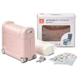 Stokke - Mala Jetkids Bedbox 2.0, Limonada Rosa