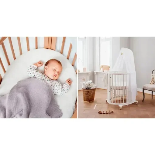 Stokke - Mini-Lençóis Sleepi, Rosa Pêssego