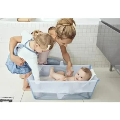 Stokke - Pacote Flexi Banheira Extra Grande, Azul Oceano