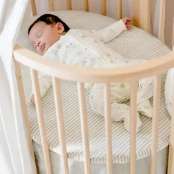 Stokke - Saia para mini cama Sleepi da Pehr, Blush