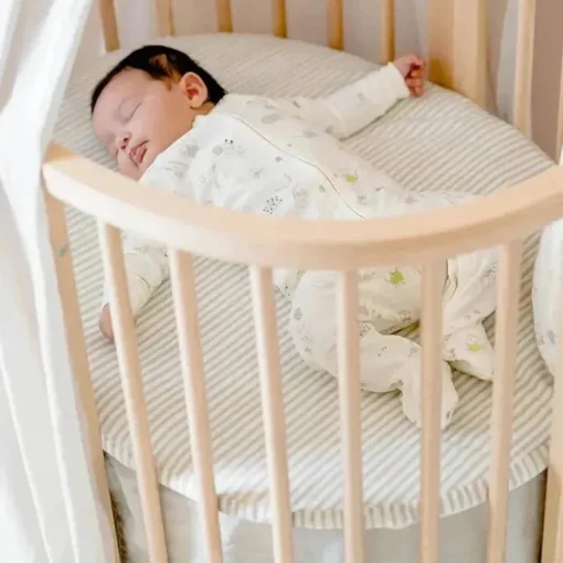 Stokke - Saia para mini cama Sleepi da Pehr, Blush