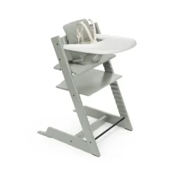 Stokke - Tripp Trapp® High Chair², Cushion And Tray, Glacier Green