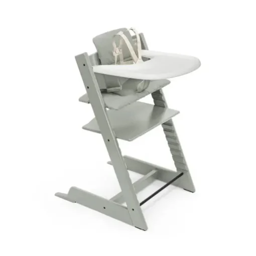 Stokke - Tripp Trapp® High Chair², Cushion And Tray, Glacier Green