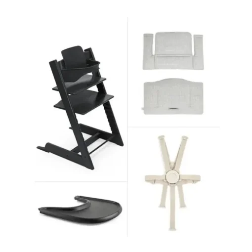 Stokke - Tripp Trapp® High Chair², Cushion And Tray, Glacier Green