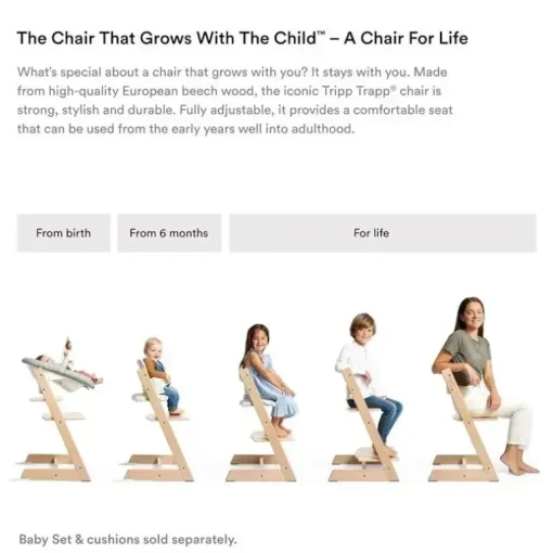 Stokke - Tripp Trapp® Natural W Newborn Natural