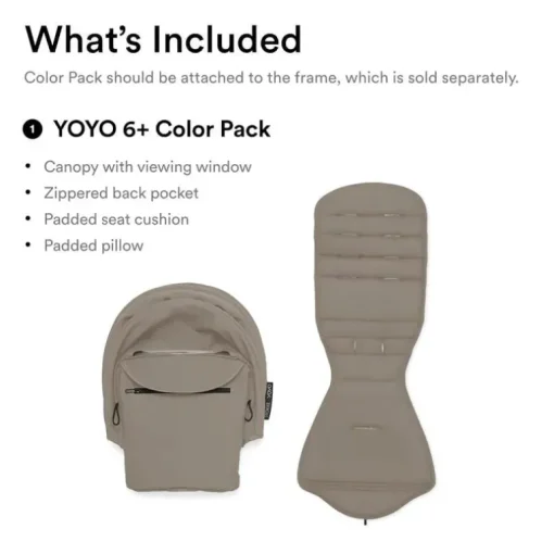 Stokke - Yoyo 6+ Color Pack, Taupe