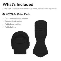 Stokke - Yoyo 6+ Color Pack, Black